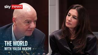 FIFA boss Infantino apologises for fans joke - and insists Trump deserved peace prize | The World