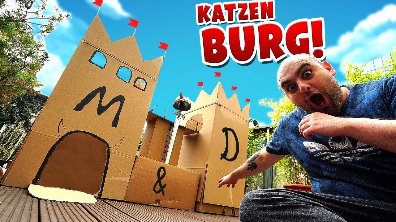 WIr bauen XXL Burg ! - YouTube