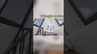 #triangles #prefabhouse #modularhouse #tinyhouse #trianglehouse#property #modular