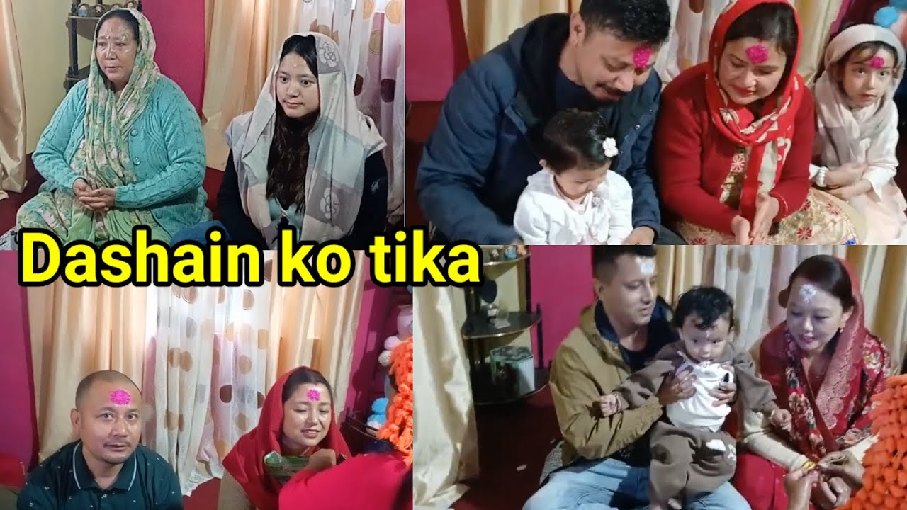 Семейная дашаин волг 2025/получение благословения тики || 🙏🙏🙏