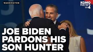 President Biden reverses promises and pardons son Hunter Biden