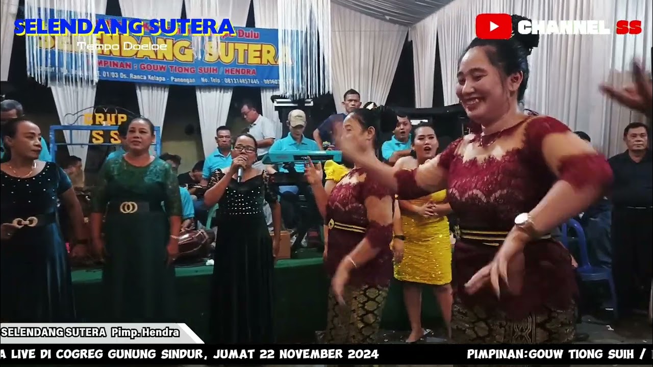 GOYANG PINGGUL & RENGGONG SELENDANG SUTERA LIVE DI COGREG