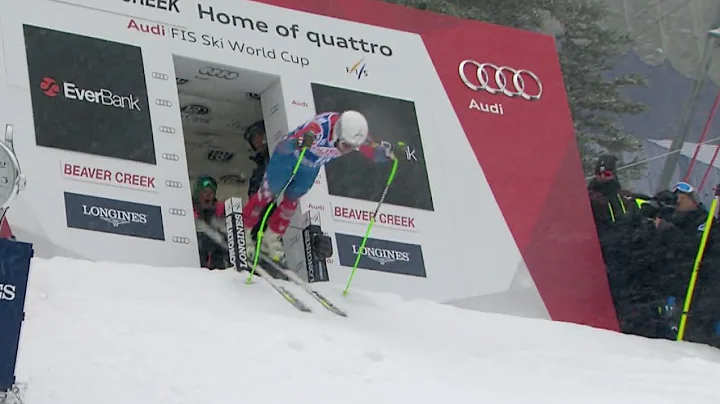 Weibrecht - 3rd Place Super G - 2015 Audi Birds of Prey