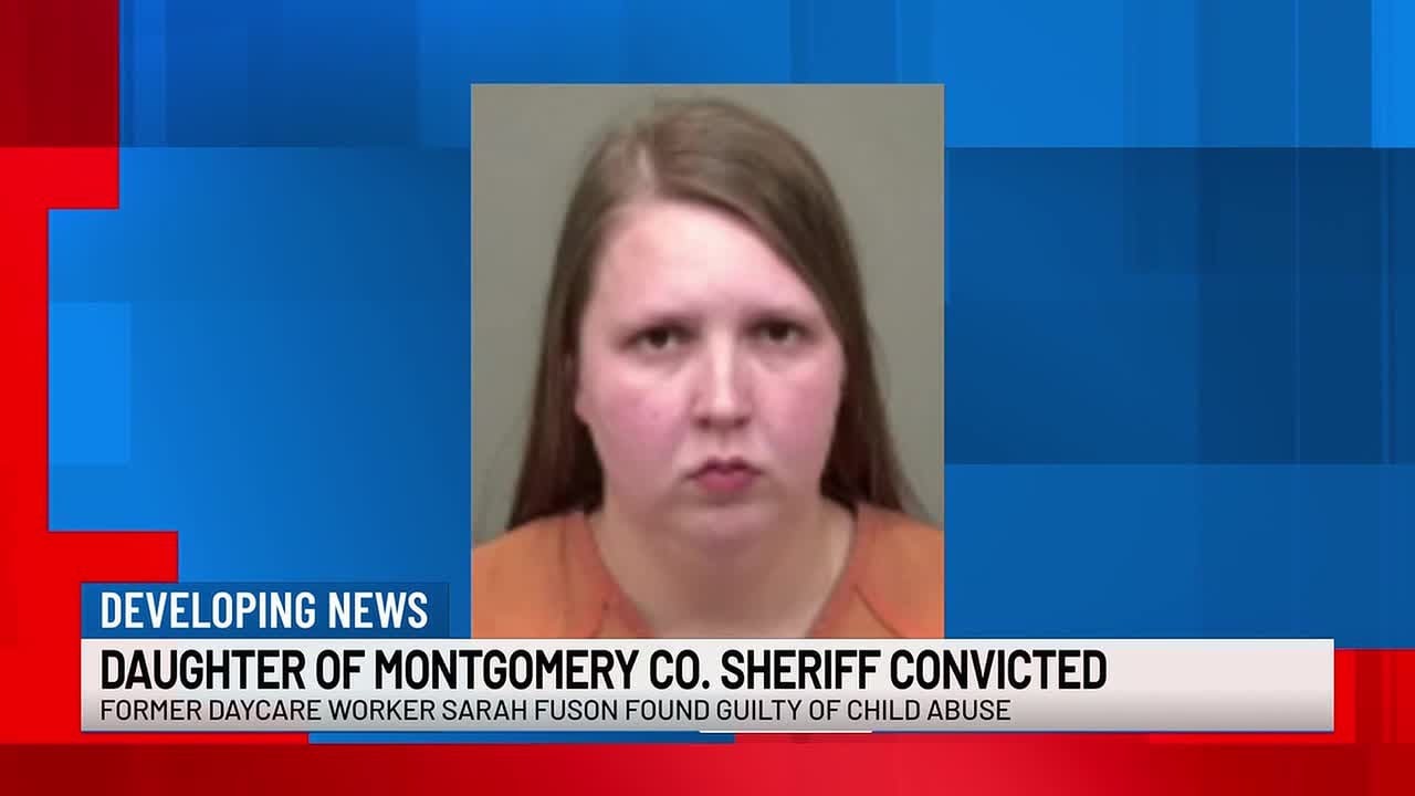 Daughter of Midstate sheriff found guilty of child abuse