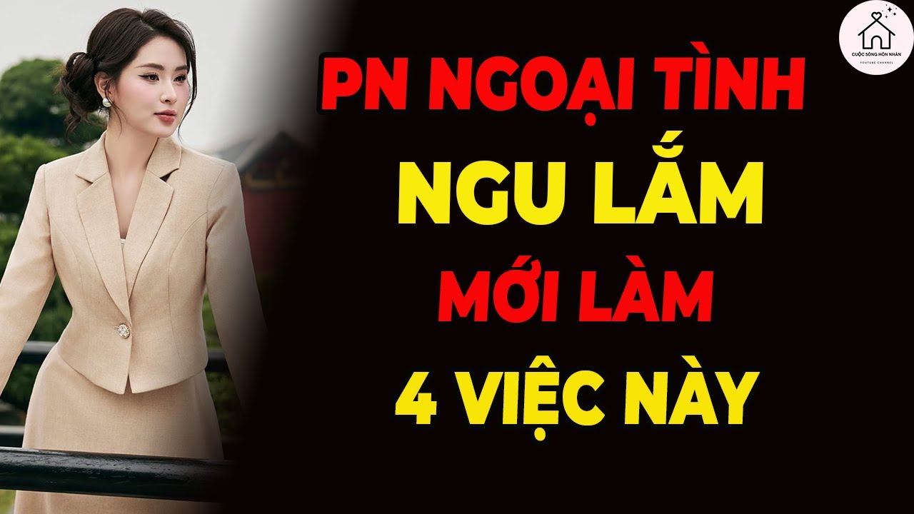 Đàn Bà Ngoại Tình Dù Mê Muội Đến Đâu – Cũng Tuyệt Đối Đừng Làm 4 Việc Này!