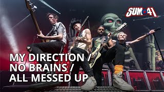 Sum 41 - My Direction / No Brains / All Messed Up  (Medley) - Live in Jakarta Indonesia 2024