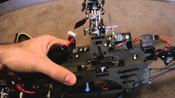 E-Razor 450 2.4GHZ RC Helicopter - Review crash and burn