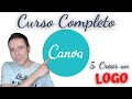 🖥 CURSO completo de 🔵 CANVA 2020 🔵 || (5) Crear un LOGO 🎨🗞📄📱🖥
