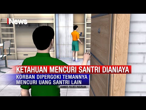 Ketahuan Mencuri Uang, Santri di Pasuruan Dibakar Kakak Kelas #iNewsSore 03/01