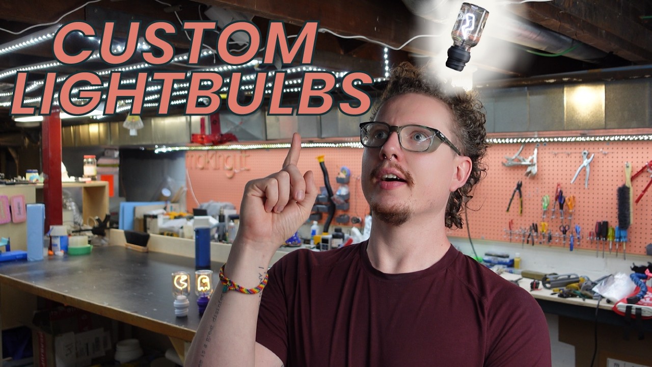 How I stuffed custom shapes into lightbulbs!