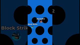 Block Strike VS Standoff 2 #блокстрайк #blockstrike #shorts