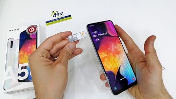 INSERT SIM & SD CARD Samsung Galaxy A10, A20, A30, A40, A50, A70 (Dual SIM)