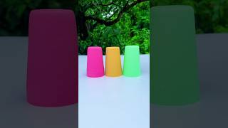 Satisfying Gles Open Pink Yellow And Green Colour Shorts2067