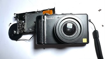 Panasonic Lumix DMC LX3 Disassembly