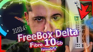 Freebox Delta V7  : la Fibre 10 Gb  Ultra Haut Debit ✅