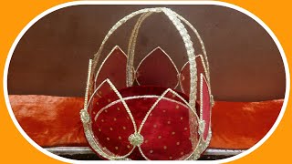 Gift pack tokri mehndi item/how to make diwali decorative diya