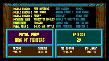 Arcade Games Vs Sega Genesis - Fatal Fury: King Of Fighters