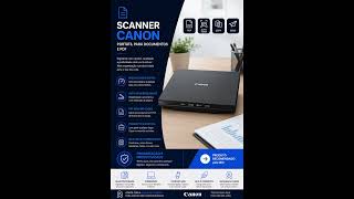 Scanner Canon Portátil para Documentos e PDF