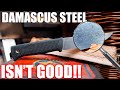 We Broke the Biggest Knife Myth | Damascus steel isn't good!?