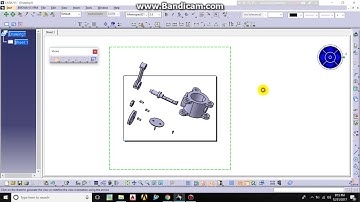 Explode view catia v5 drafting