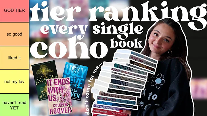 tier ranking EVERY colleen hoover book  sharing my...