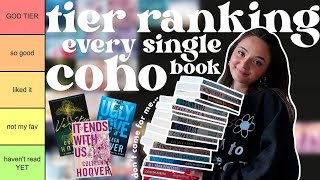 tier ranking EVERY colleen hoover book ❤‍ sharing my favorite coho reads & the worst coho reads…