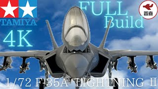 タミヤ 1/72 f-35a lightning ii Full Build - BEAST MODE - Scale model aircraft
