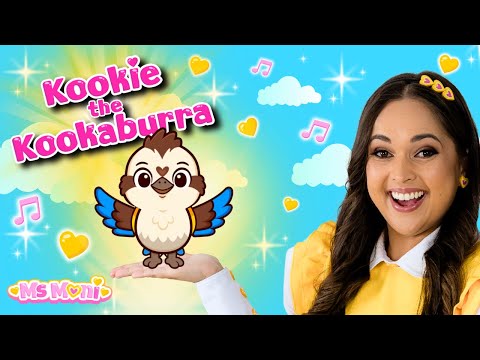 Kookie the Kookaburra Song | Kids Animal Songs | Ms Moni