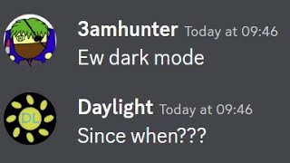 If Discord Light Mode was Popular