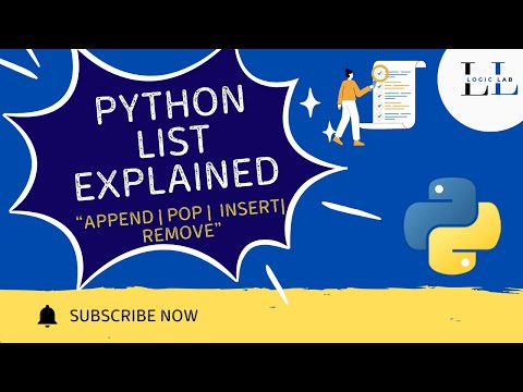 What  is a list in Python? | Beginner's guide with built-in Functions | @ logiclab