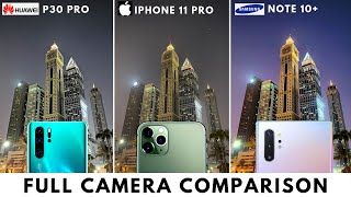 Сравнение камер: iPhone 11 Pro, Note 10 Plus и P30 Pro (день/ночь)