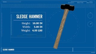 The Dropped Objects Experiment | 4 LB Sledge, 20' vs. 30' | Safety Week