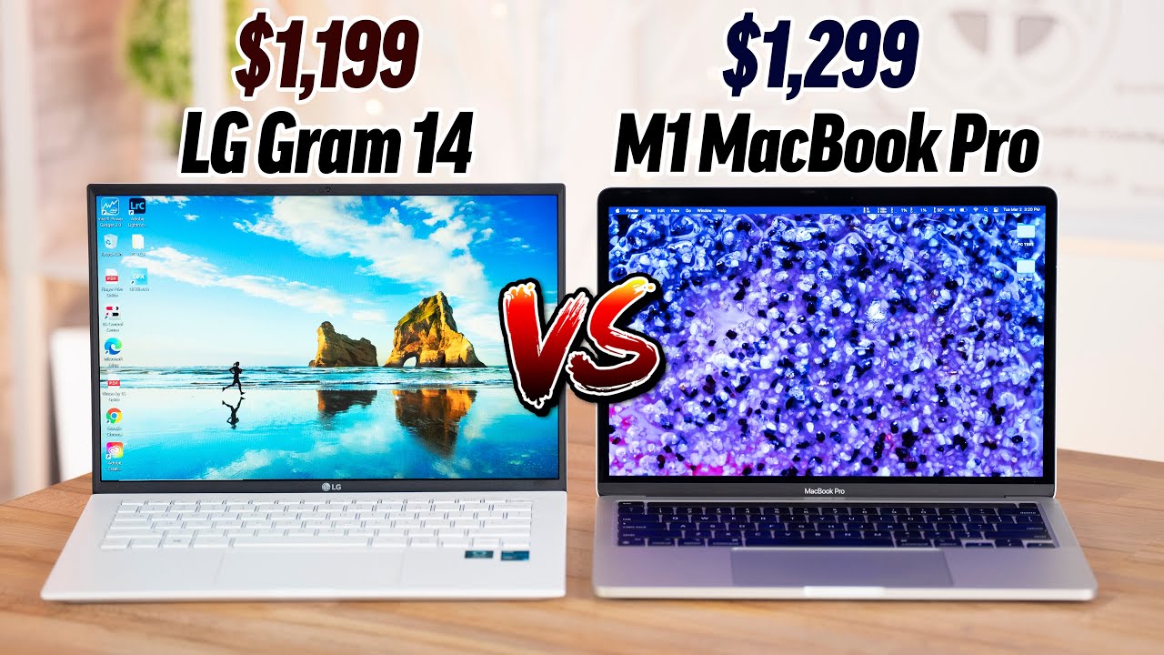 2021 14" LG Gram vs M1 MacBook Pro: Best PC vs Best Mac!