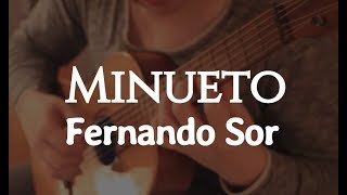 Fernando Sor "Minueto" Guitarra Romantica by Fabio Lima (Giannini 30's) chords