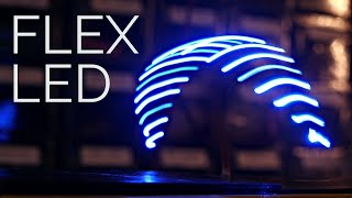 Experimenting with Hemispherical Flapping LEDs