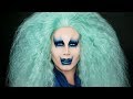 MAKEUP BY THE VILLBERGS - Blue Drag Makeup Tutorial