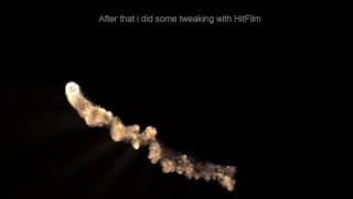 Some smoke etc with hitfilm.