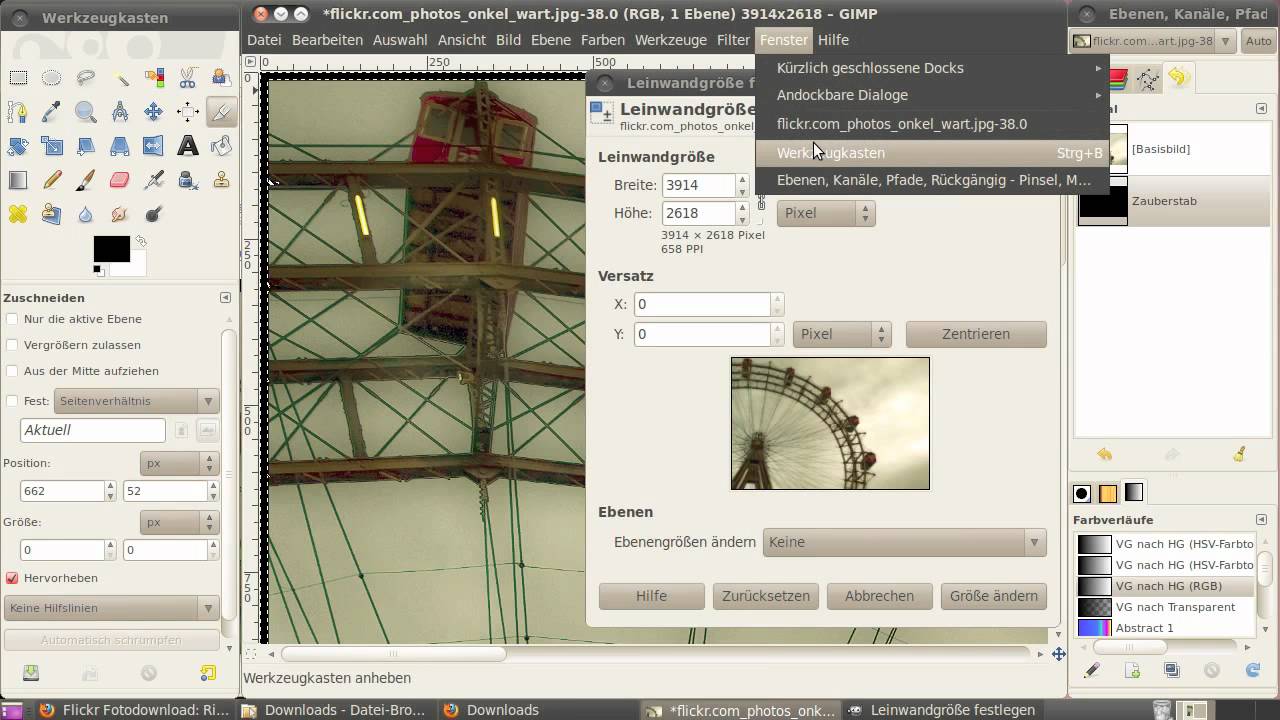 GIMP Videotutorial: Grafikformate für das Publizieren von Bildern Teil ...
