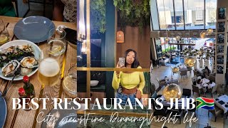 Top 10 MustTry Restaurants in Johannesburg South Africa | Exploring the Best Restaurants in JHB