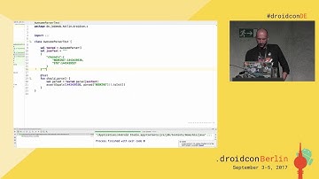 #droidconDE 2017: Danny Preussler - The power of Kotlin for your tests - DAY 1