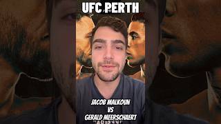 Jacob Malkoun vs Gerald Meerschaert - UFC Perth