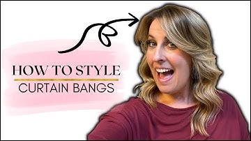 Styling Curtain Bangs: With A Blow Dryer and Round Brush