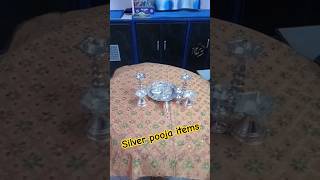 silver pooja items | silver items #silverpoojaitem #silveridol #silveritems #shorts