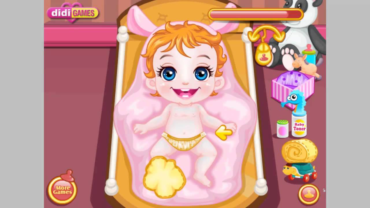 Baby Birthday Shower (Full HD) Baby Bathing Games [Kids Games review] YouTube