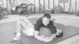 Sambo Inverted Heel Hook from cross side