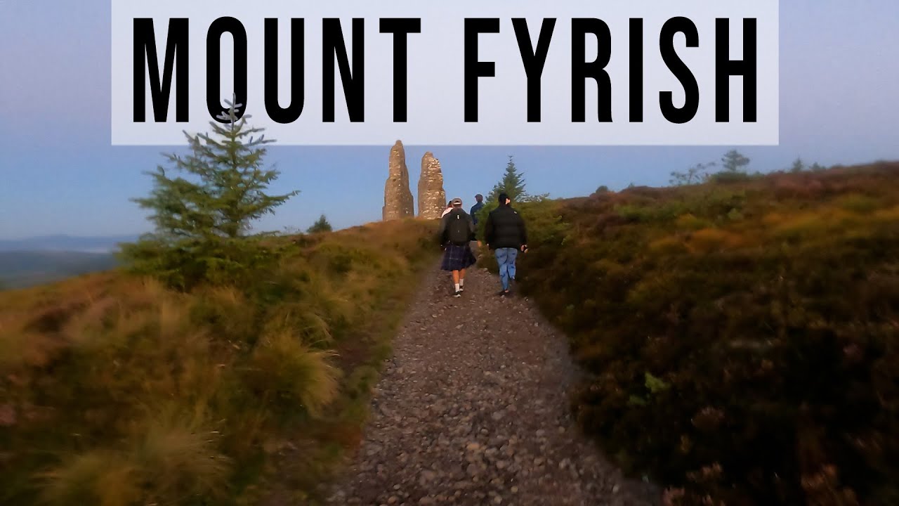 HIKING TO A SCOTTISH MONUMENT (FYRISH)