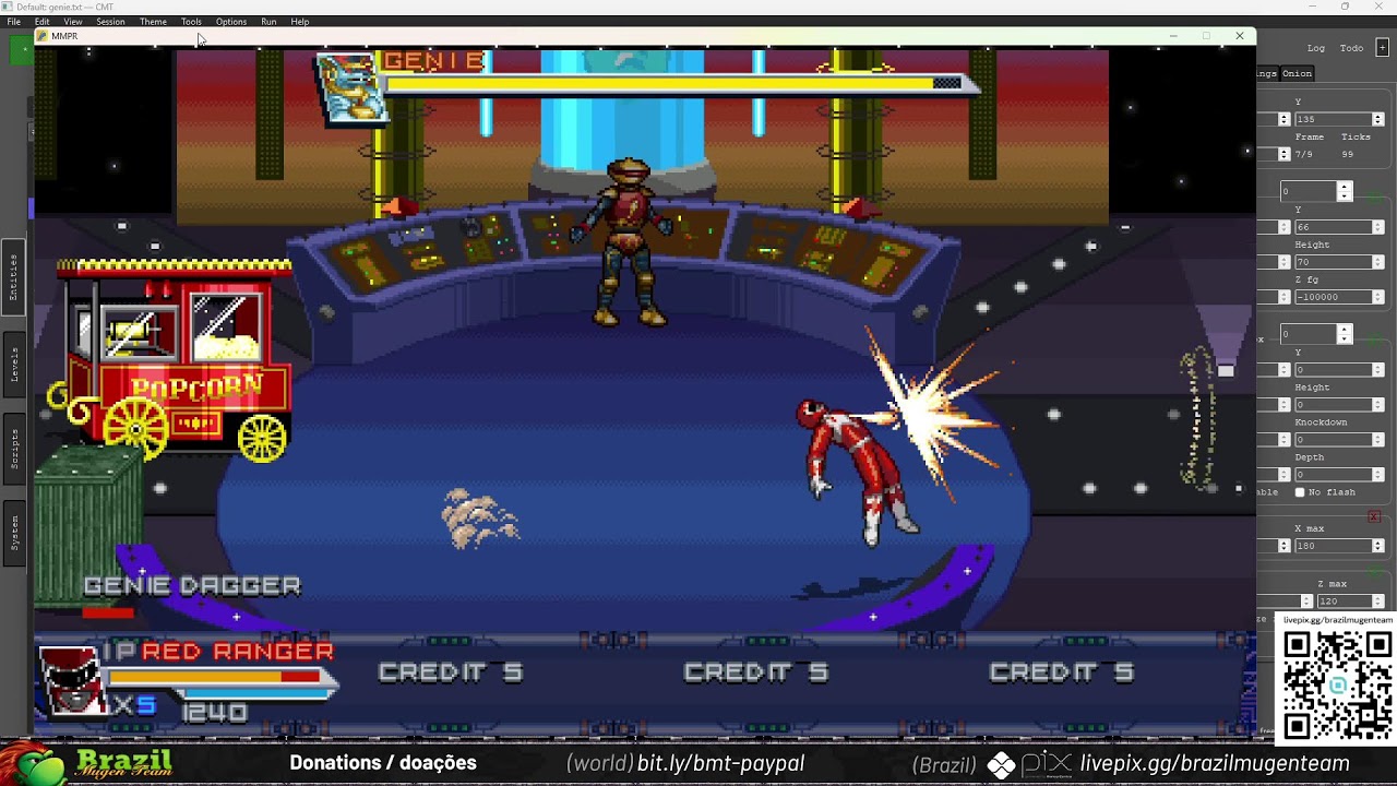 Live coding - Power Rangers It's Morphin' Time