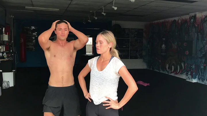 Emma and Travis from Neighbours talk fitness for wedding PART 2