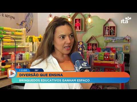 EM DIA - 10 10 2025 - DIVERSÃO QUE ENSINA - BRINQUEDOS EDUCATIVOS GANHAM ESPAÇO