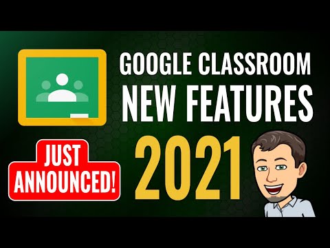 Video New Google Classroom Features ????JUST ANNOUNCED - youtube